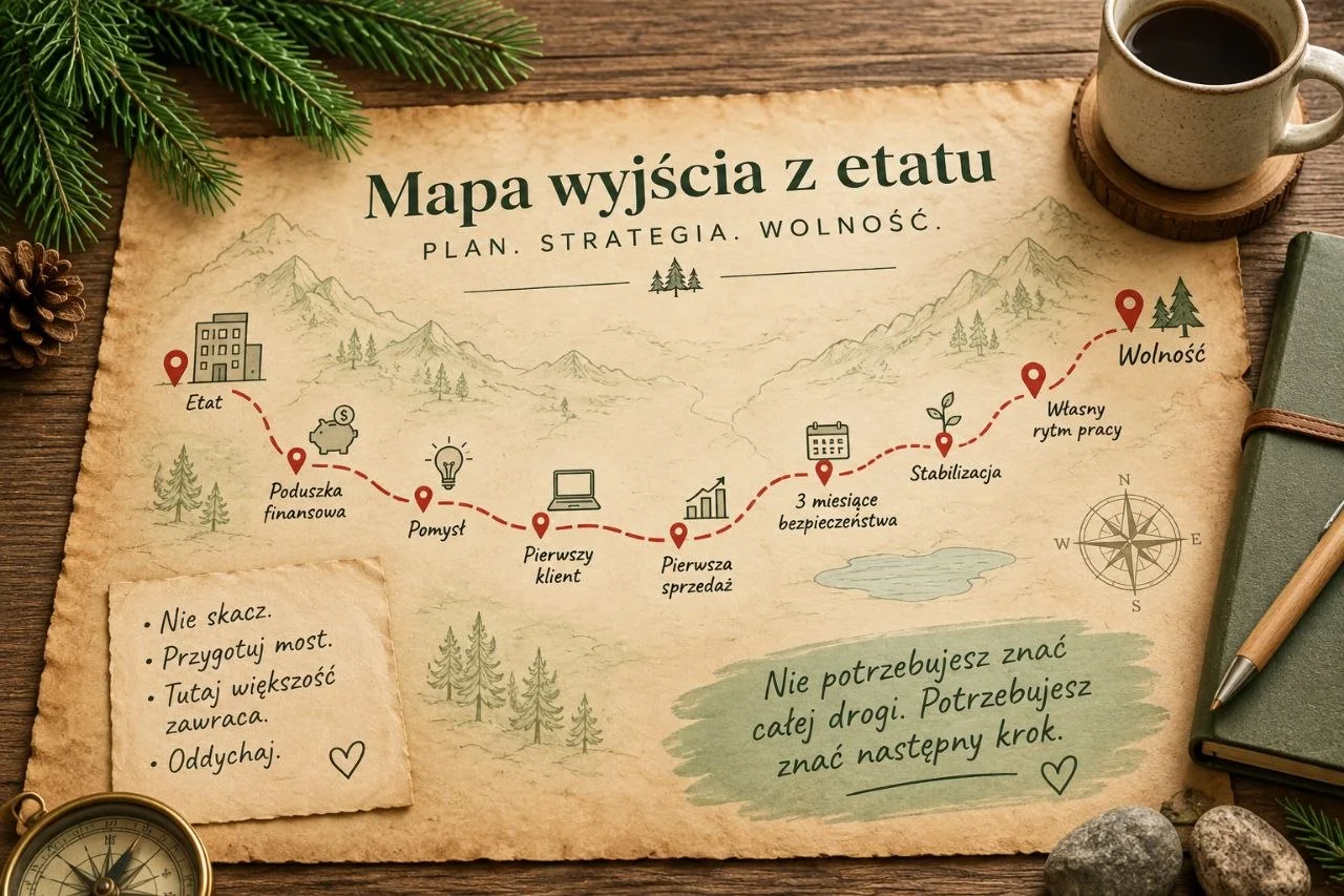 Mapa Wyjścia z Etatu